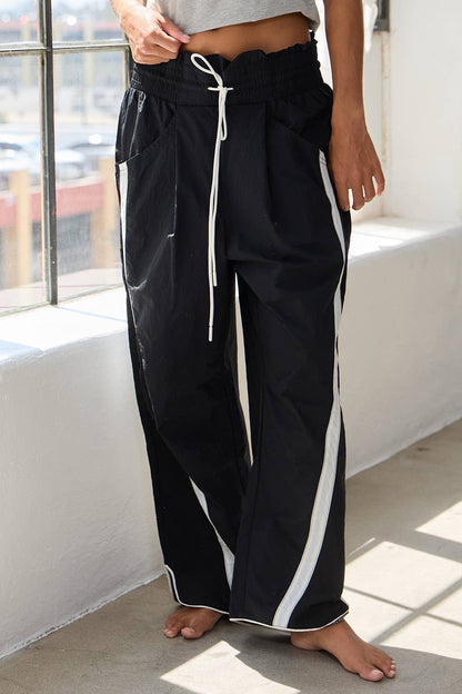IP5540 Windbreaker Pants With Contrast Stripe