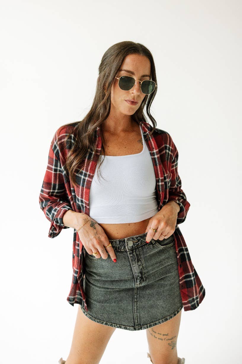 Georgia Meyer Varsity Oversized Plaid