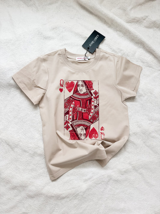 QUEEN OF HEARTS tee