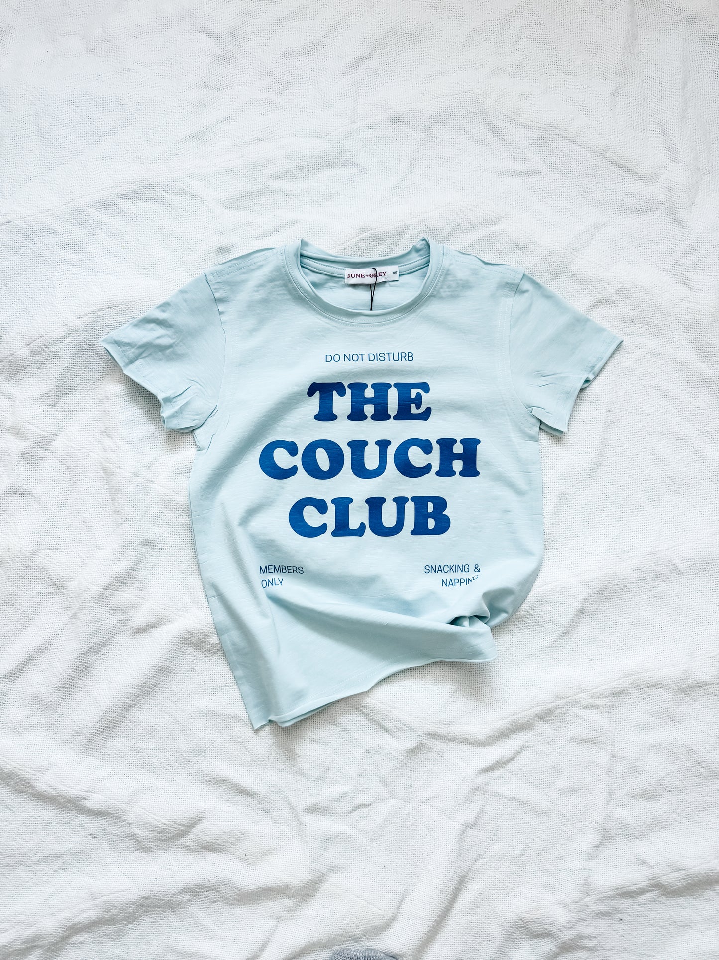 COUCH CLUB distressed tee