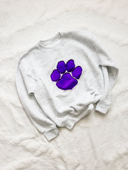 PAW Gray Raggy Sweatshirt