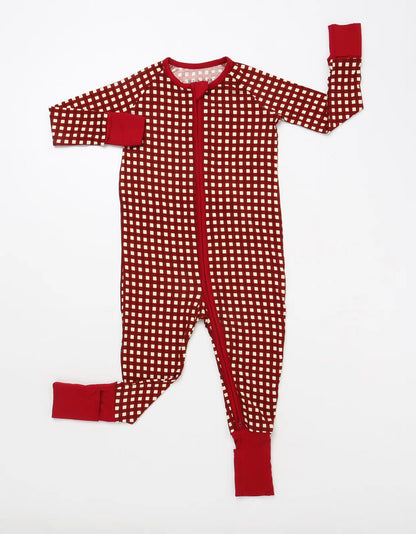 CHRISTMAS PLAID bamboo pajamas