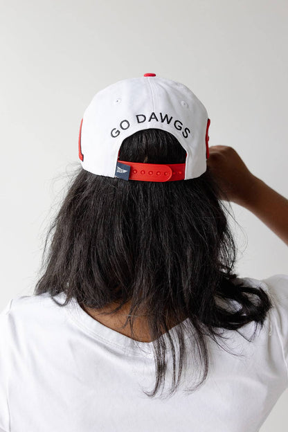 Georgia Phipps Split Hat 5 Panel Canvas Baseball Hat