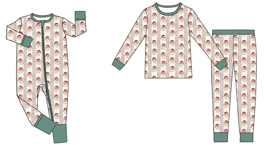 VINTAGE SANTA bamboo pajamas (PREORDER)