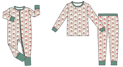 VINTAGE SANTA bamboo pajamas (PREORDER)
