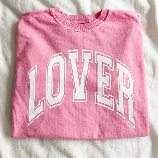 LOVER pink crew