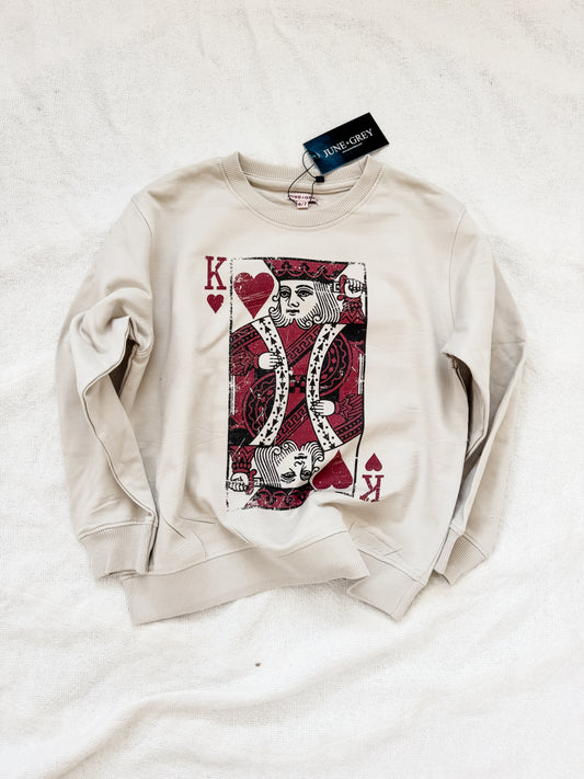 KING OF HEARTS sweatshirt