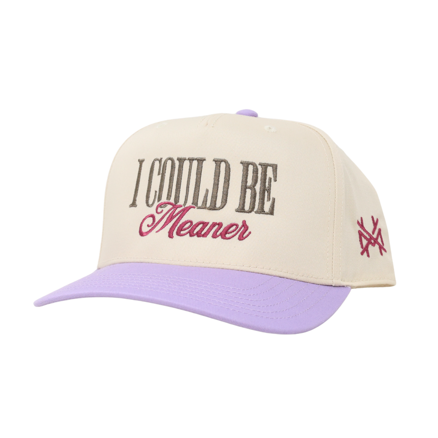 I Could Be Meaner Trucker Hat