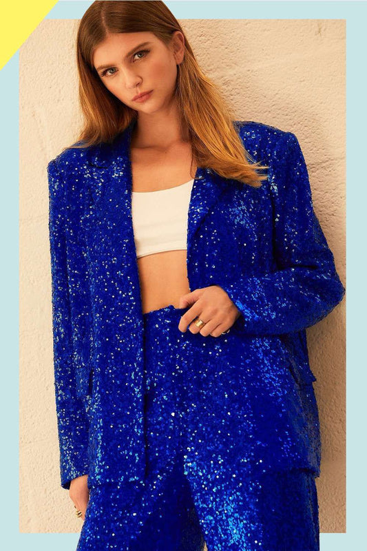 ROYAL sequin blazer