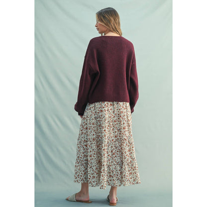 BRUSHED BOW DETAIL SWEATER / WL25-11102