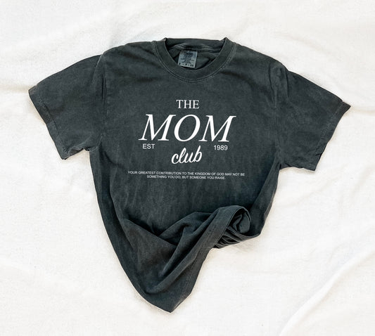 MOM CLUB religious tee