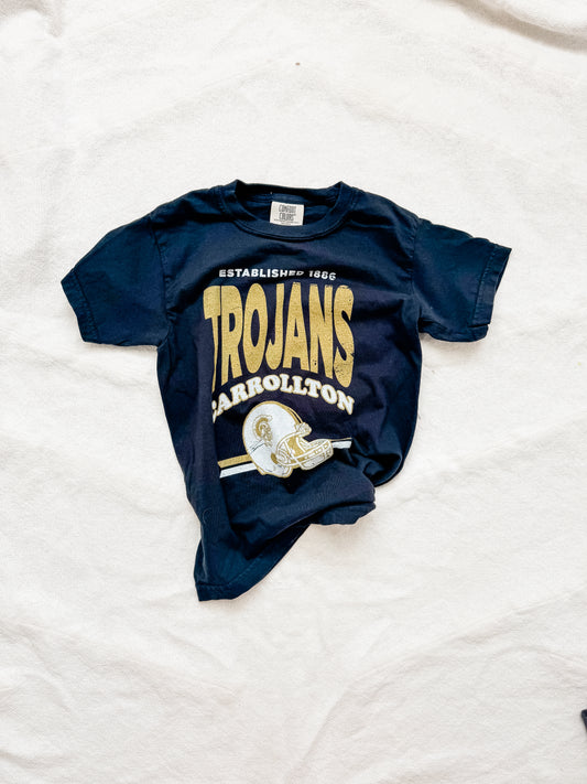 TROJAN football tee