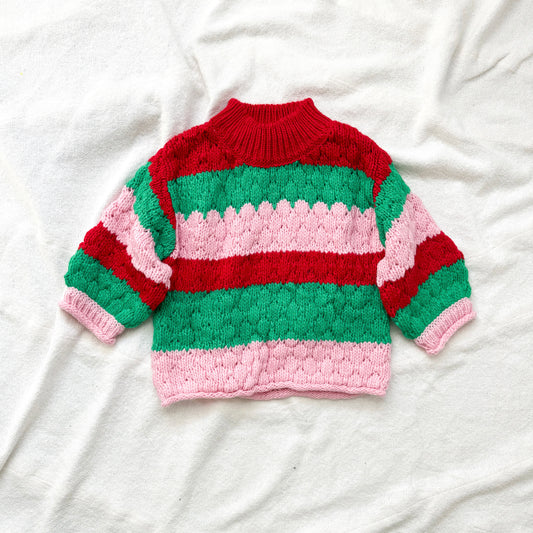 CHRISTMAS scallop sweater PREORDER