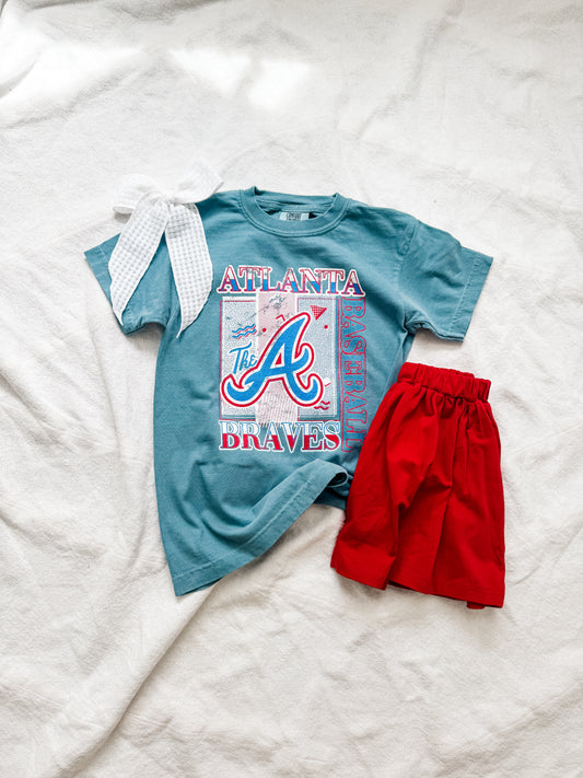 retro ATL baseball tee