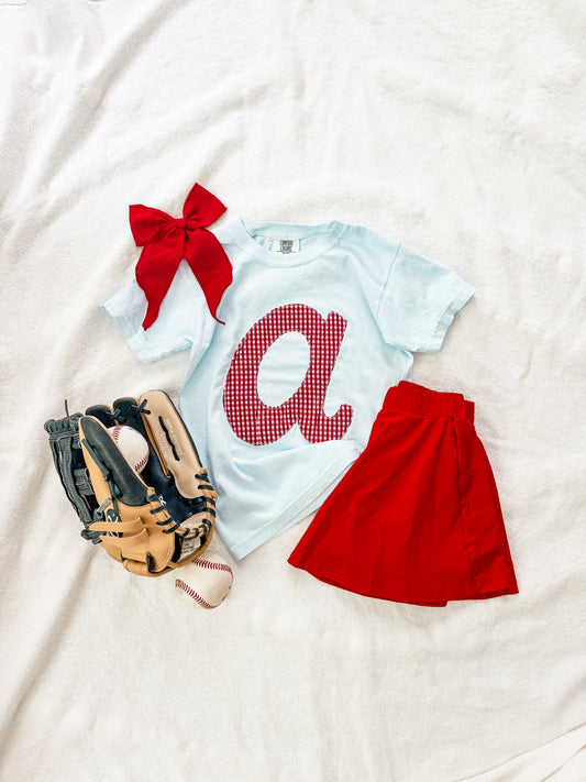 a gingham tee