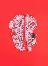 Load image into Gallery viewer, CHRISTMAS CAKE (pink) pajamas two piece