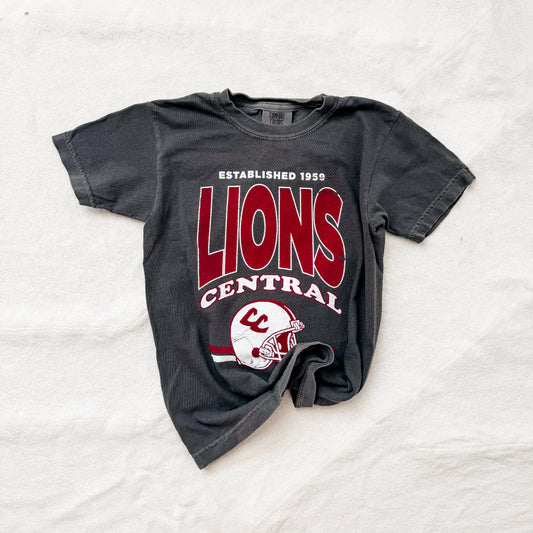 Central LIONS football tee