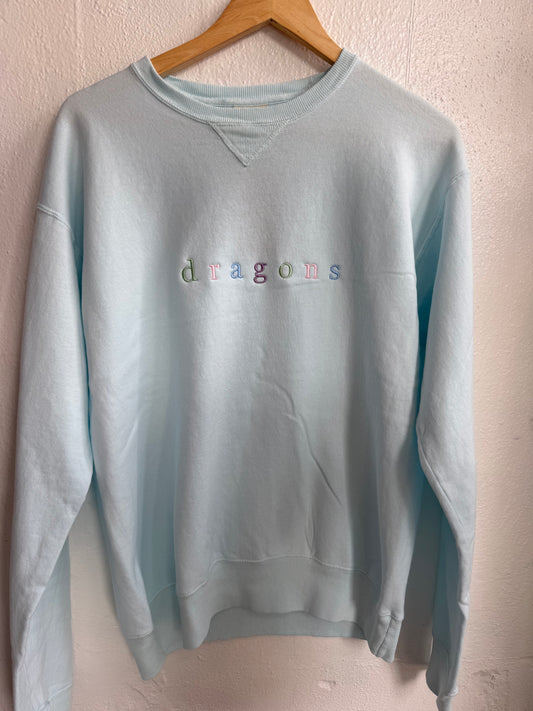 DRAGONS Embroidered Sweatshirt