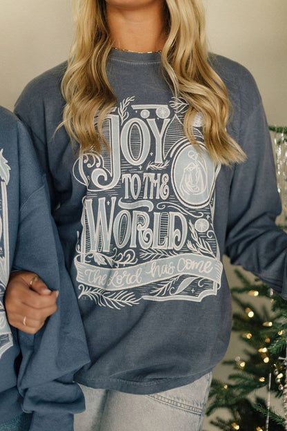 Joy To The World Graphic Long Sleeve