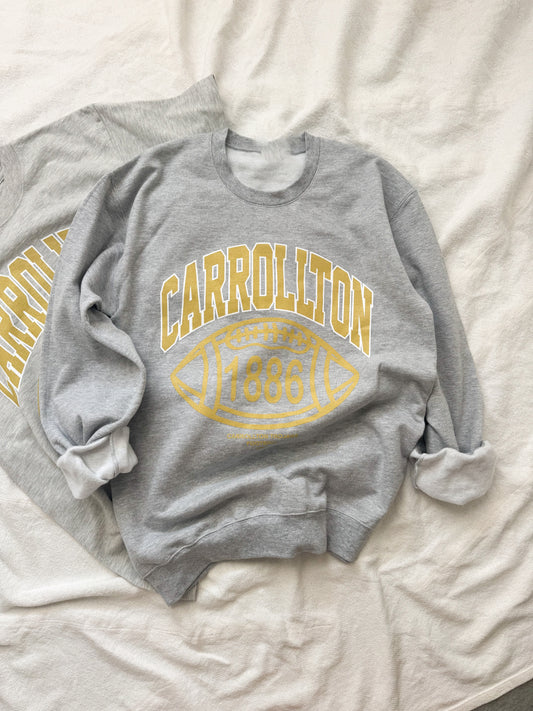 TROJANS Gray Football Sweatshirt