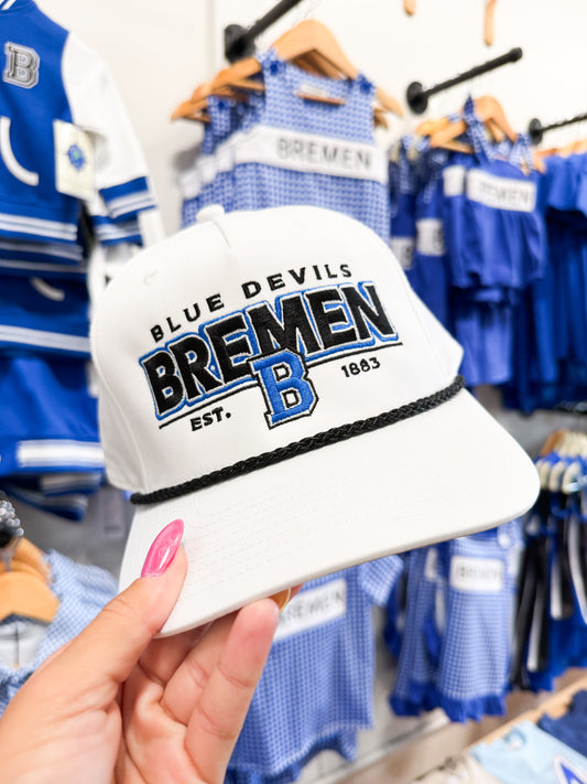 white bremen rope hat