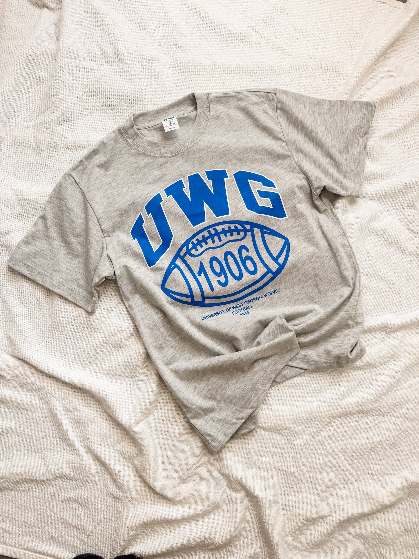 UWG Gray Football Tee
