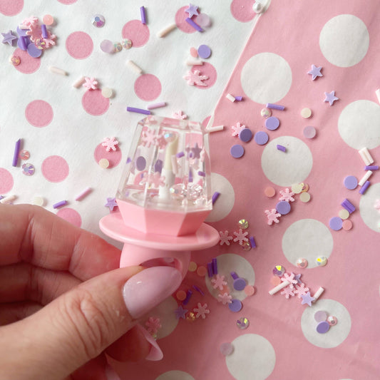Snowflake Ring Pop Lip Gloss