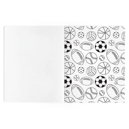 Game Day Sports-Themed Coloring Book