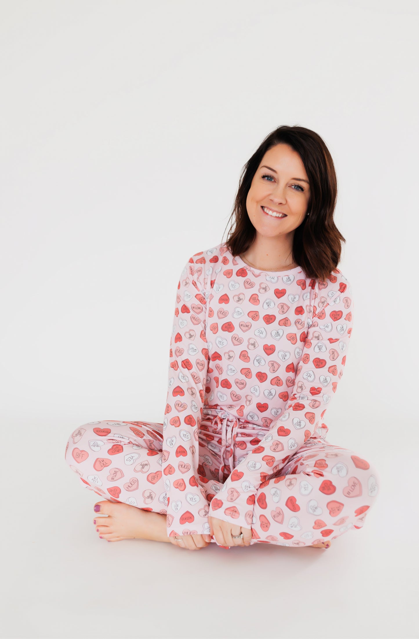 CONVO HEARTS pajamas two piece