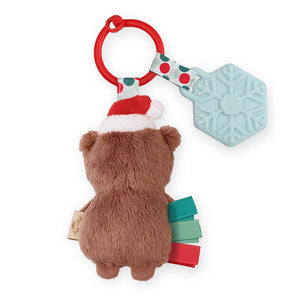 Holiday Itzy Pal™ Plush + Teether: Santa
