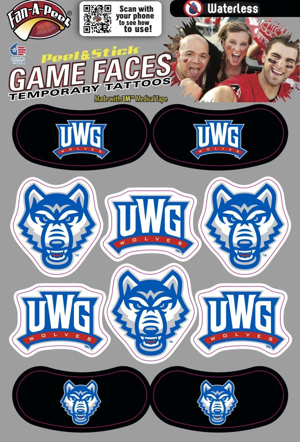 UWG face tattoo/sticker