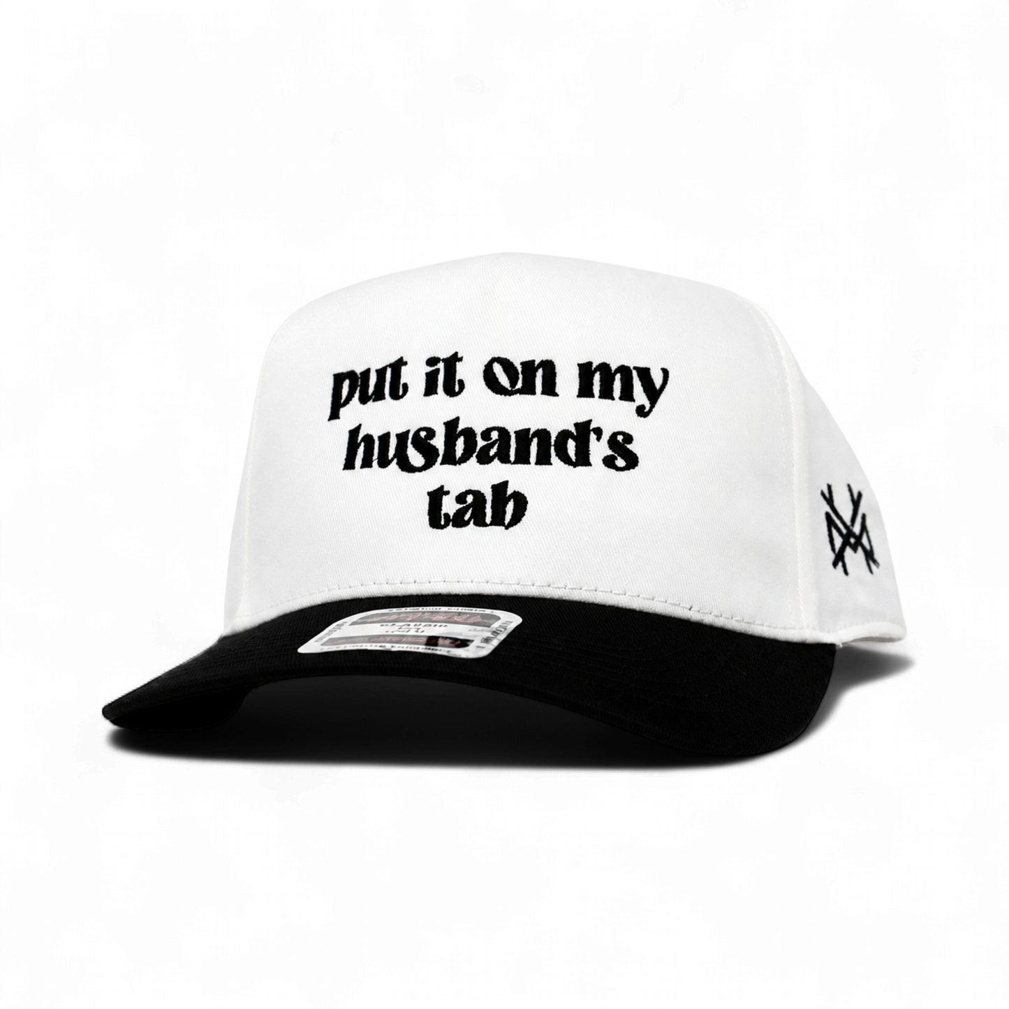 Put it on my Husband's Tab Trucker Hat