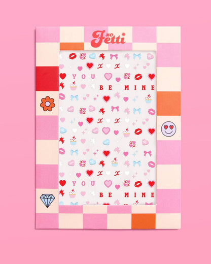 Valentine's Be Mine Nail Stickers | cupid, valentine, V-Day