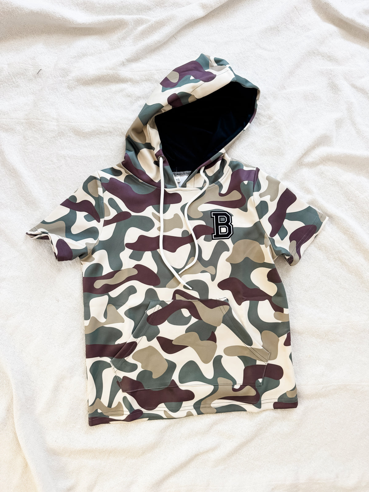 B Camo Athletic Hoodie
