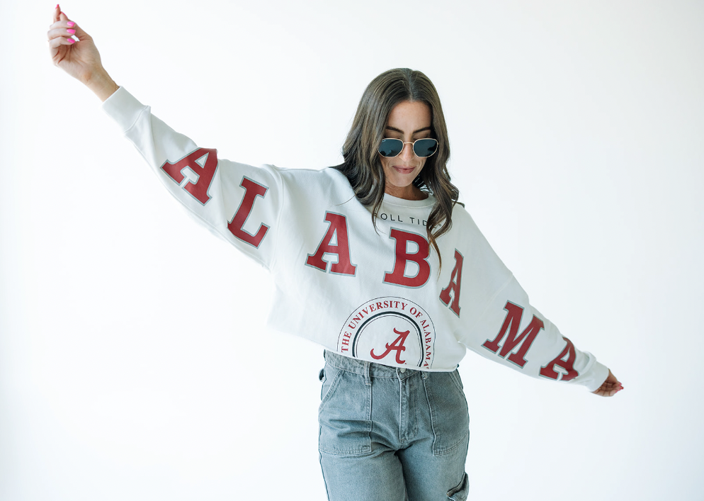 Alabama Phipps Split Cropped Longsleeve