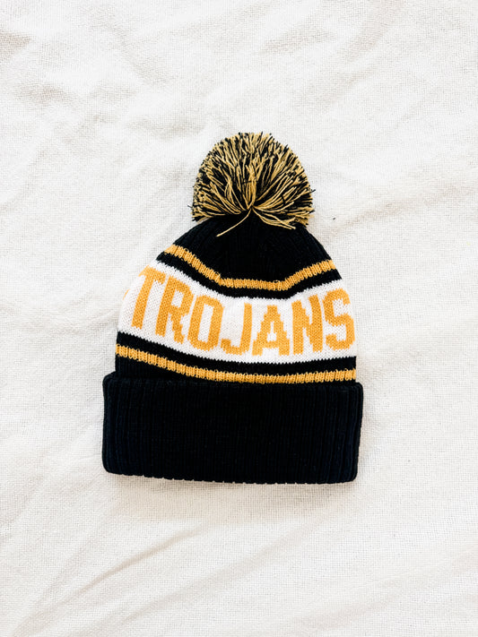 TROJAN pom beanie