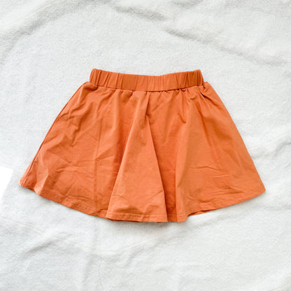 orange creamsicle skort