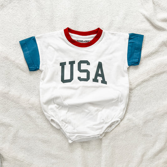 USA tee bubble