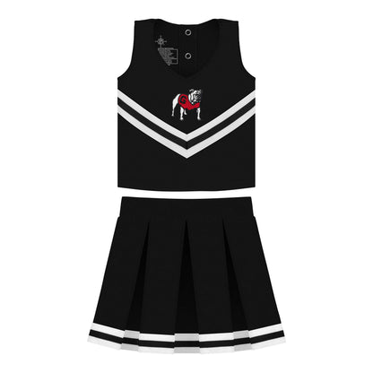 Georgia Bulldogs 3-Piece Girls Cheer Dress