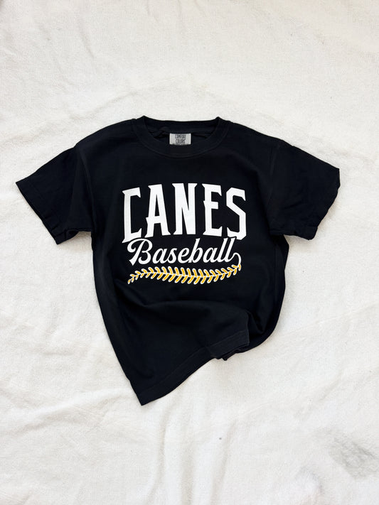 CANES baseball tee