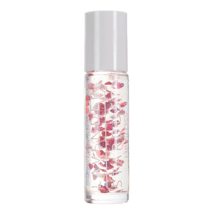 Kissing Glitter Lip Gloss Red Hearts Cherry Stardust