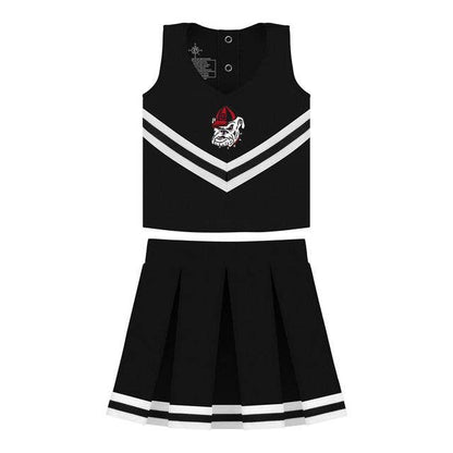 Georgia Bulldogs 3-Piece Girls Cheer Dress