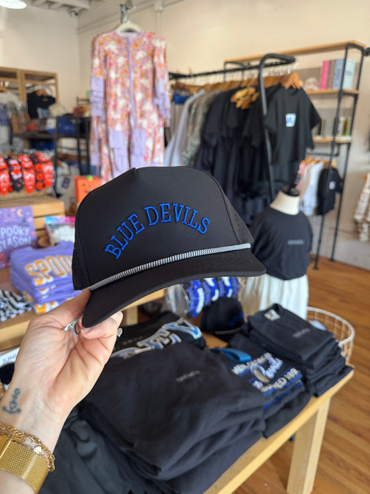 BLUE DEVIL ROPE HAT (BLACK)