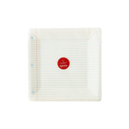 BTS940 -  Occasions By Shakira - Back To School Notebook Paper Plate