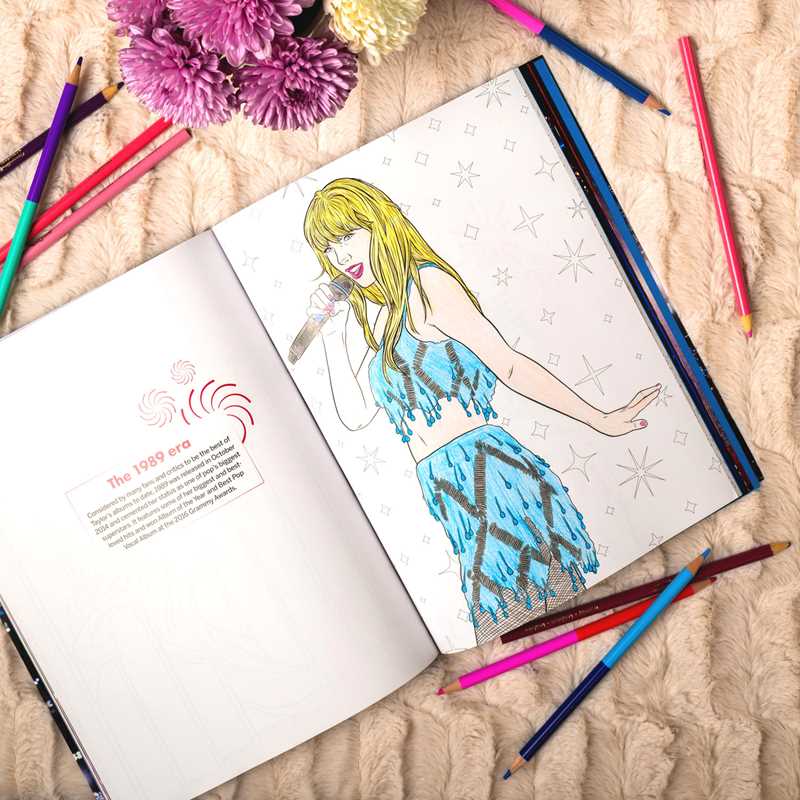 Taylor Swift Coloring & Activity Book: Tour Edition by Editors of Thunder Bay Press