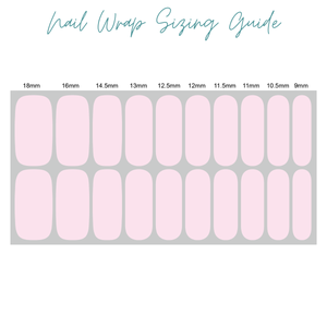 Tickled Pink | Light Pink Ombre Spring & Summer Nail Wrap