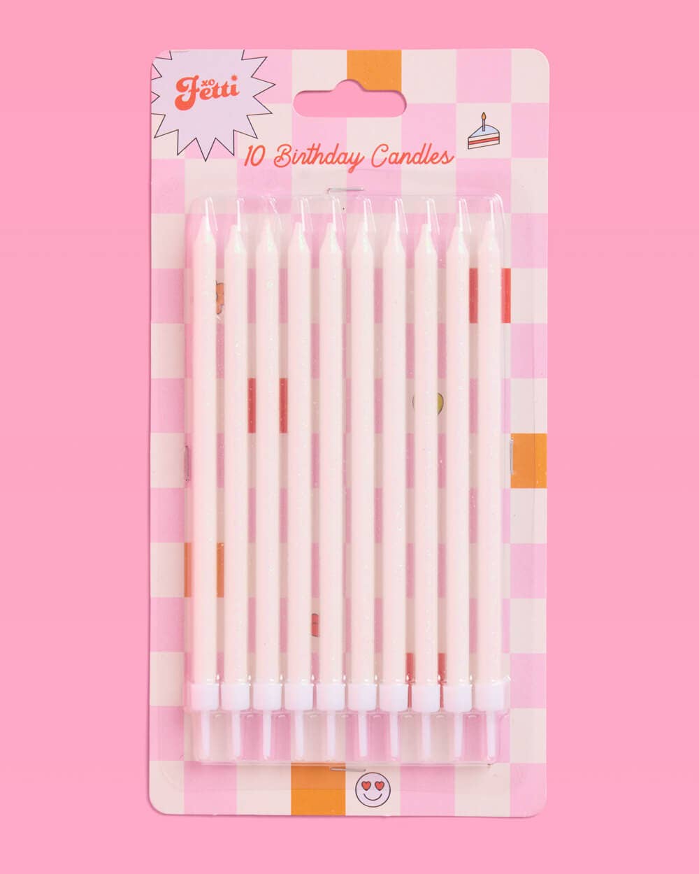 White Glitter Candles - 10 glitter candles 5", birthday party bday
