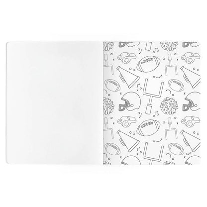 Game Day Sports-Themed Coloring Book