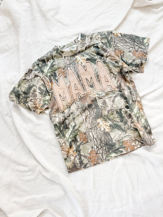 MAMA neutral camo tee