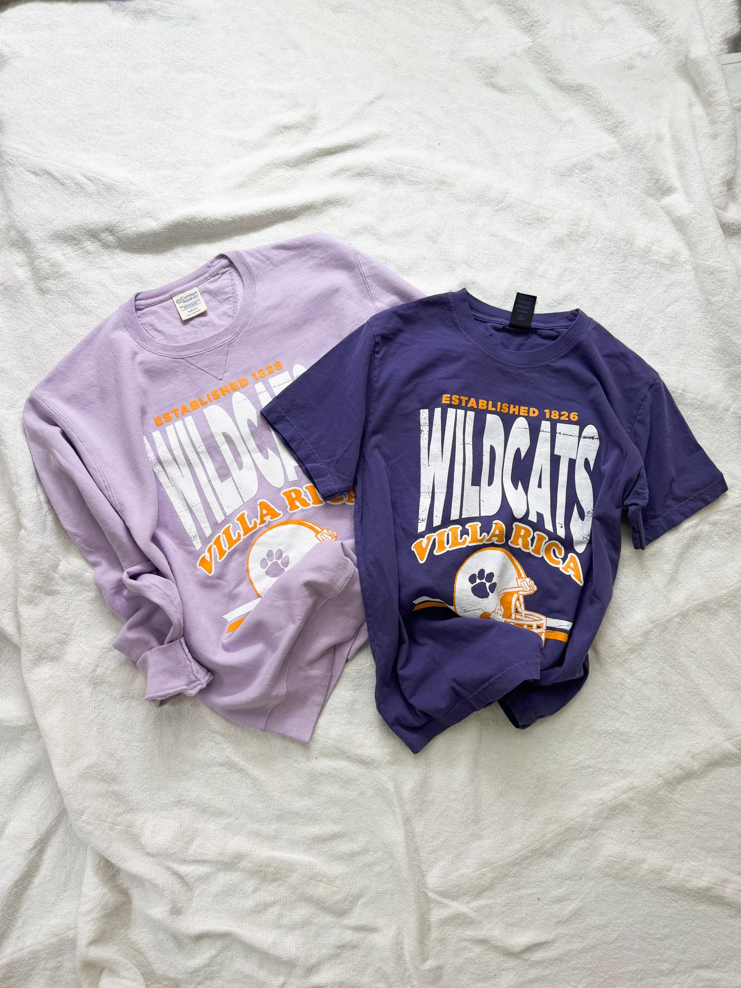 VILLA RICA WILDCATS FOOTBALL ADULT TEE